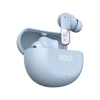 YOPOD RHYTHM Wireless Earbuds with Bluetooth 6.0, 13mm Bass Boost Drivers, and up to 30 hours playback, available in Purple and Blue color variants.