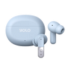 YOPOD RHYTHM Wireless Earbuds with Bluetooth 6.0, 13mm Bass Boost Drivers, and up to 30 hours playback, available in Purple and Blue color variants.