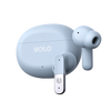 YOPOD RHYTHM Wireless Earbuds with Bluetooth 6.0, 13mm Bass Boost Drivers, and up to 30 hours playback, available in Purple and Blue color variants.
