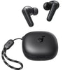Anker Soundcore R50i wireless earbuds with Bluetooth 5.3, IPX5 water resistance, built-in microphone, and up to 10 hours of playtime.