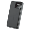 Audionic Benz Icon 10000mAh Power Bank with LED battery display, three input ports, four output ports, and compact portable design.