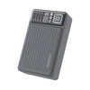 Audionic Magneto Pro Max 20000mAh Power Bank with magnetic wireless charging, USB-C fast charging, USB-A output, and LED battery indicator.