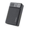 Audionic Magneto Pro Max 20000mAh Power Bank with magnetic wireless charging, USB-C fast charging, USB-A output, and LED battery indicator.