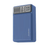 Audionic Magneto Pro Max 20000mAh Power Bank with magnetic wireless charging, USB-C fast charging, USB-A output, and LED battery indicator.