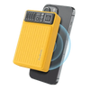 Audionic Magneto Pro Max 20000mAh Power Bank with magnetic wireless charging, USB-C fast charging, USB-A output, and LED battery indicator.