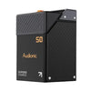 Audionic Reboot 505 Power Bank with 50,000mAh battery, 100W PD fast charging, LED digital display, and dual USB-C ports.