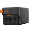 Audionic Reboot 505 Power Bank with 50,000mAh battery, 100W PD fast charging, LED digital display, and dual USB-C ports.