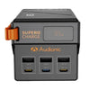 Audionic Reboot 505 Power Bank with 50,000mAh battery, 100W PD fast charging, LED digital display, and dual USB-C ports.