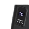 Dany TITAN T-100 Power Bank 20000mAh with digital display, Lithium Polymer battery, multiple input and output power options, and compact design.