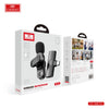 Earldom MC7 wireless microphone with Bluetooth 5.2, noise reduction, and Type-C and Lightning compatibility.