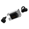 Faster FT-01 AirVibe Open-Ear Earbuds with Bluetooth 5.3, sports hook design, Type-C charging, and up to 5 hours of playback.