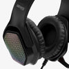 Faster GEKKO BG-500 Gaming Headset with 50mm drivers, ENC microphone, RGB lighting, surround sound, and USB plus 3.5mm connectivity.