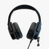 Faster GEKKO BG-500 Gaming Headset with 50mm drivers, ENC microphone, RGB lighting, surround sound, and USB plus 3.5mm connectivity.
