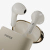 Faster Zora FBT-510 wireless earbuds with Bluetooth 6.0, 15-hour playtime, Type-C charging, and 10m wireless range.