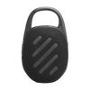 JBL Clip 5 portable Bluetooth speaker with JBL Pro Sound, Bluetooth 5.3, IP67 waterproof and dustproof rating, and up to 15 hours of battery life.