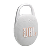 JBL Clip 5 portable Bluetooth speaker with JBL Pro Sound, Bluetooth 5.3, IP67 waterproof and dustproof rating, and up to 15 hours of battery life.