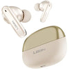 Login L-205 AiCore Wireless Earbuds with AI voice translation, Bluetooth 5.3, ANC & ENC, quad microphones, and 10mm dynamic drivers.