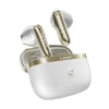 Login L-217 Myro Wireless Earbuds with Bluetooth 6.0, Hybrid ANC & ENC, 13mm bass drivers, Live AI Translation, and premium leather metallic design.