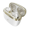 Login L-217 Myro Wireless Earbuds with Bluetooth 6.0, Hybrid ANC & ENC, 13mm bass drivers, Live AI Translation, and premium leather metallic design.