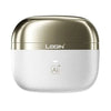 Login L-217 Myro Wireless Earbuds with Bluetooth 6.0, Hybrid ANC & ENC, 13mm bass drivers, Live AI Translation, and premium leather metallic design.