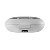 Login L-226 Glazor Earbuds with open-ear design, 11mm bass drivers, Bluetooth 5.3, AI live translation, customizable EQ, and transparent charging case.