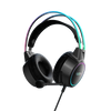 Login L-285 Ragnar Gaming Headphone with RGB lighting, built-in microphone, 1.8-meter cable, AUX connectivity, low latency, and deep bass.
