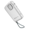 Login MagCore L-711 Power Bank 10000mAh with Li-Polymer battery, USB-C input, USB-A output, and integrated charging cable.