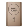 Login Magna L-712 Power Bank 10000mAh with LED digital display, Li-Polymer battery, 2 PD input ports, and USB-A output.