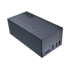 Login Nomad L-706 Power Bank with 15,000mAh battery, 45W PD fast charging, dual USB-C ports, premium metallic body, and USB-A output.