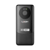 Login Voltra L-709 Power Bank with 10,000mAh battery, 22.5W fast charging, built-in charging cables, premium matte body, and USB PD support.