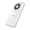 Login Voltra L-709 Power Bank with 10,000mAh battery, 22.5W fast charging, built-in charging cables, premium matte body, and USB PD support.