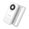 Login Voltra L-709 Power Bank with 10,000mAh battery, 22.5W fast charging, built-in charging cables, premium matte body, and USB PD support.