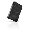 Power Go 10000mAh Power Bank with 15W wireless charging, USB-C fast charging, and LED digital display.