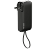 Ronin ARCTIC R-4050 10000 mAh Power Bank with 22.5W fast charging, digital display, Li-Polymer battery, USB and Type-C outputs, and integrated Type-C cable.