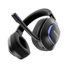 Ronin Hurricane R-1515 Wireless Headphones with Bluetooth 5.4, RGB lighting, 40mm drivers, and ultra-low latency gaming mode.