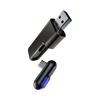 Ronin Hurricane R-1515 Wireless Headphones with Bluetooth 5.4, RGB lighting, 40mm drivers, and ultra-low latency gaming mode.