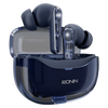 Ronin Lucid R-7135 Wireless Earbuds with Bluetooth 5.4, Quad-Mic ENC Calling, 10mm Dynamic Drivers, and Dual Device Connectivity
