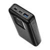 Ronin R-4025 Revive 20000mAh Power Bank with 22.5W fast charging, 20W USB-C PD, digital battery display, and premium matte finish.