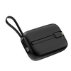 Ronin R-4030 Neutron 10000mAh Power Bank with built-in USB-C and Lightning cables, 22.5W fast charging, and digital battery display.