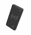 Ronin R-70 Wireless Power Bank 8000mAh with wireless charging, dual USB outputs, and LED capacity indicator.