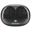 Ronin R-7125 Mist Pro ANC Wireless Earbuds with Bluetooth 5.4, 13mm Dynamic Drivers, ENC Calling, and IPX4 Water Resistance