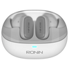 Ronin R-7125 Mist Pro ANC Wireless Earbuds with Bluetooth 5.4, 13mm Dynamic Drivers, ENC Calling, and IPX4 Water Resistance