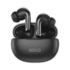 YOPOD ACE Wireless Earbuds with ENC Noise Cancellation, 13mm Bass Boost Drivers, and 40 Hours Total Playback in Black and Gold Colors